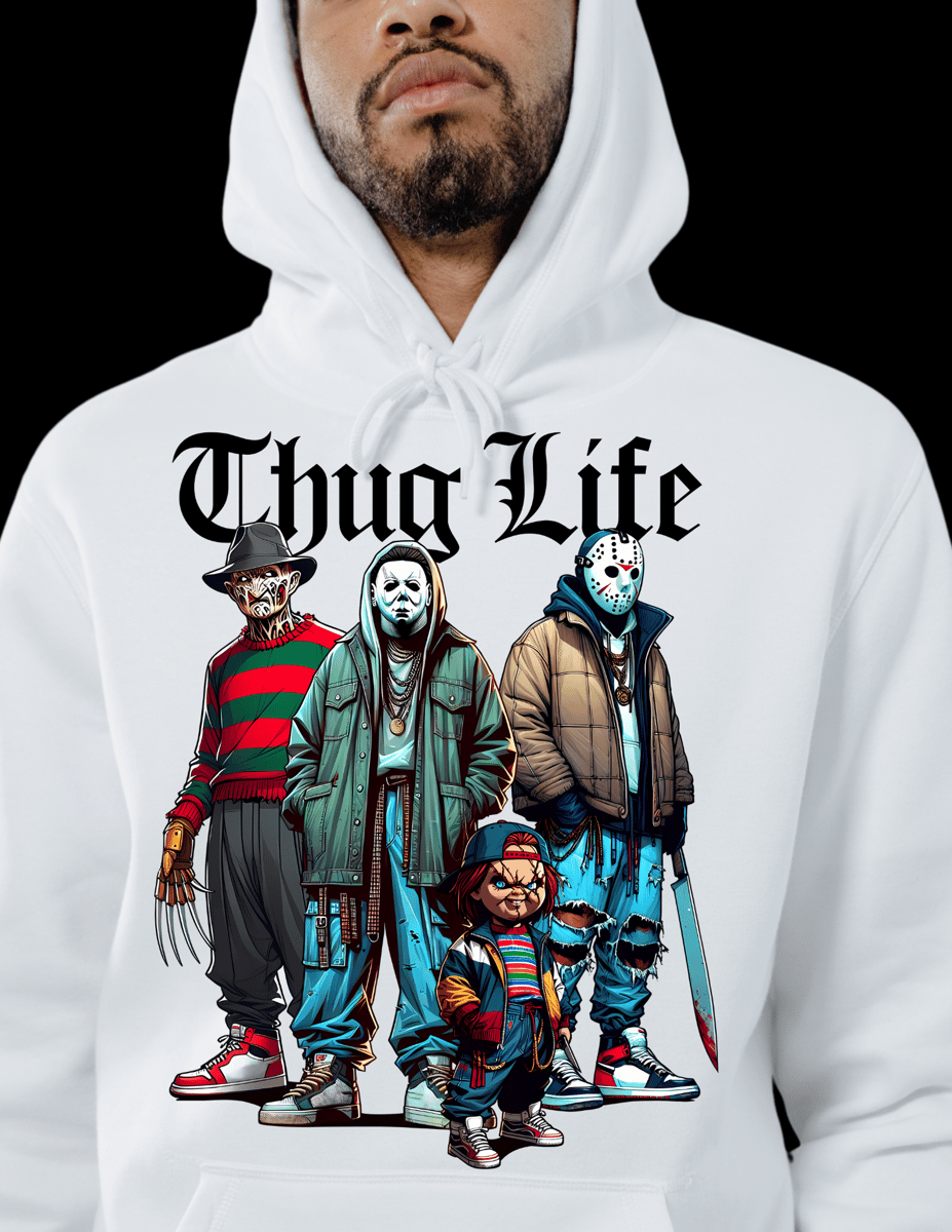 Thug life hoodie hotsell